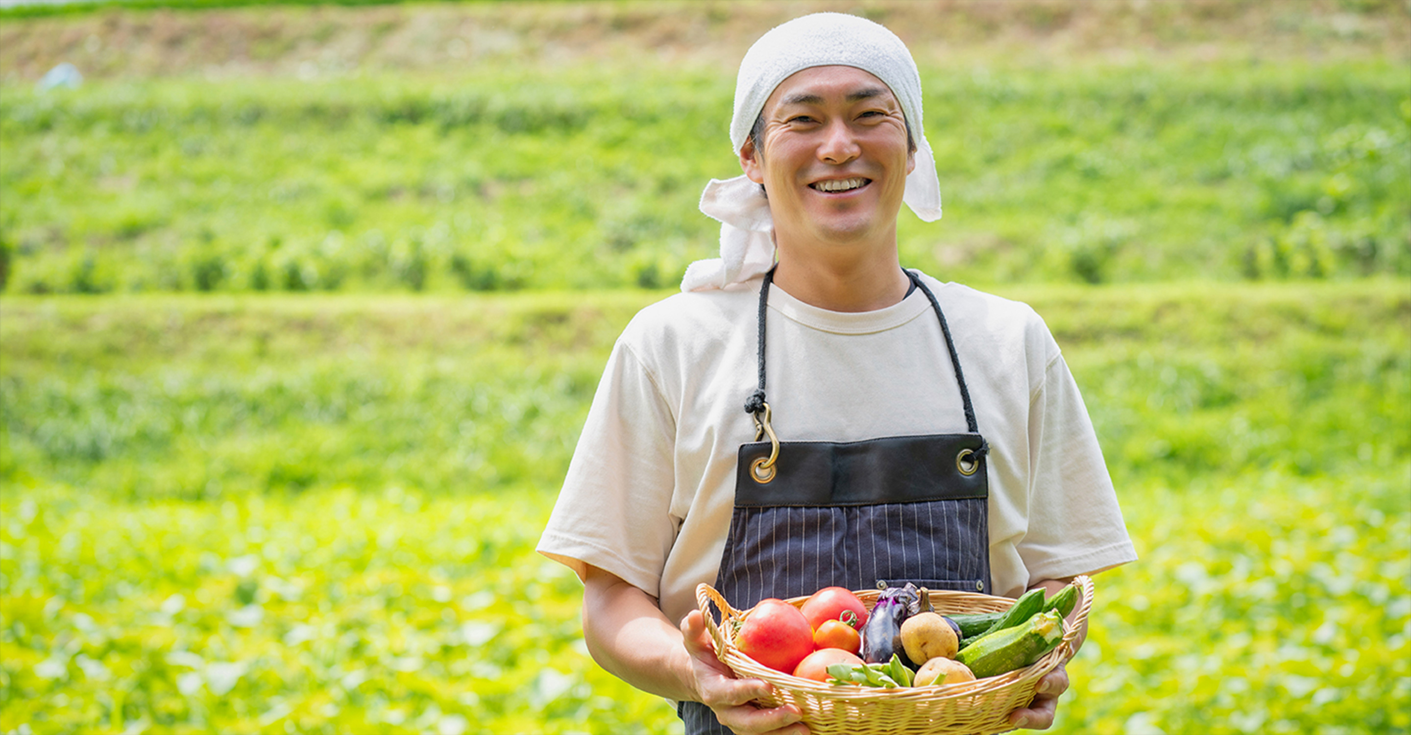 農家の男性